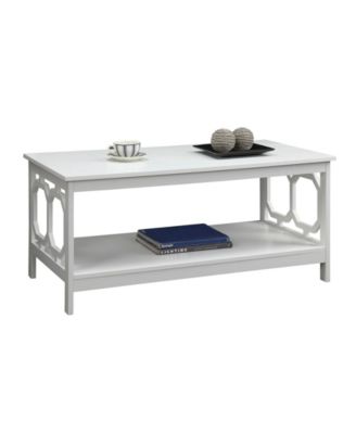 Omega Coffee Table with Shelf