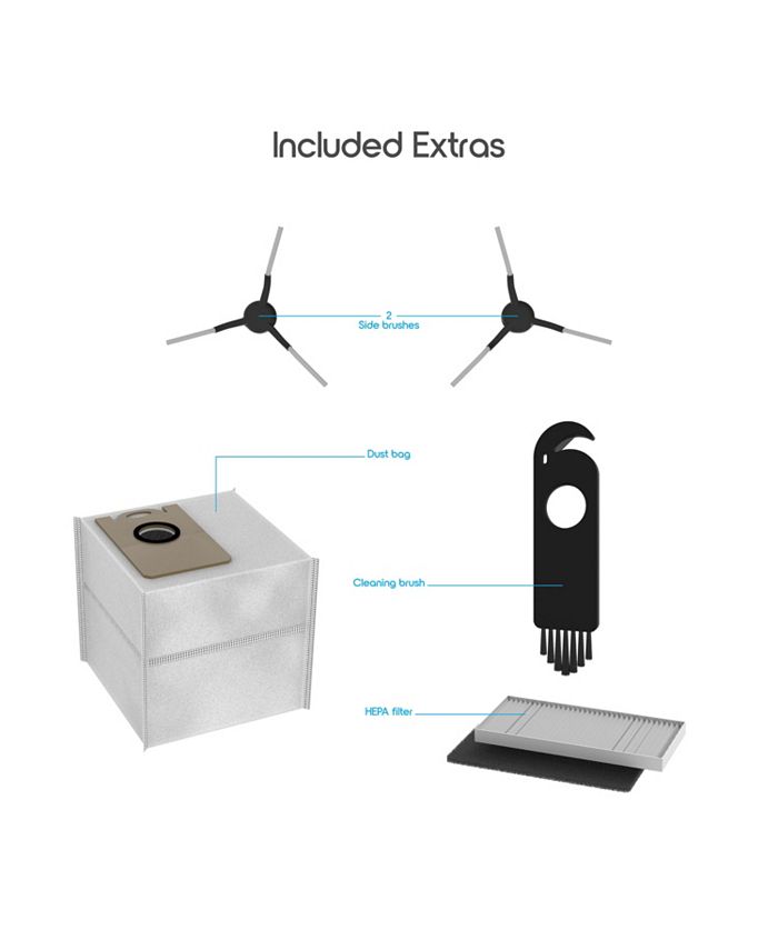 Tzumi ionvac SmartClean V4SelfEmptying Robot Vacuum with Smart Path