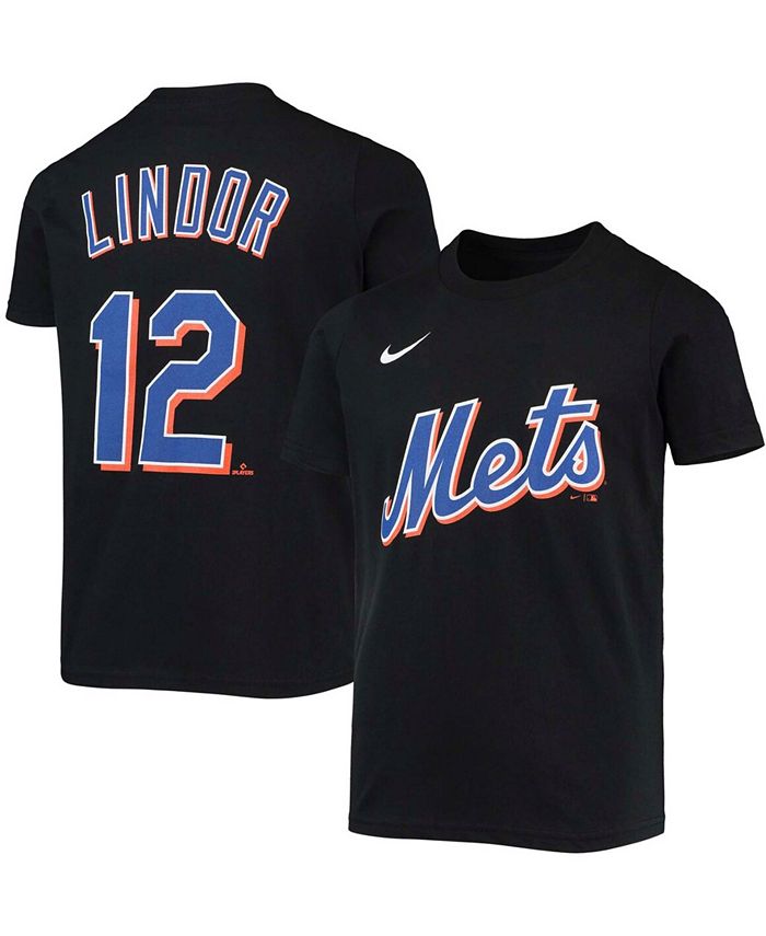 Nike New York Mets Men's Name and Number Player T-Shirt - Francisco Lindor  - Macy's