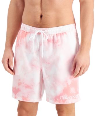 calvin klein tie dye shorts