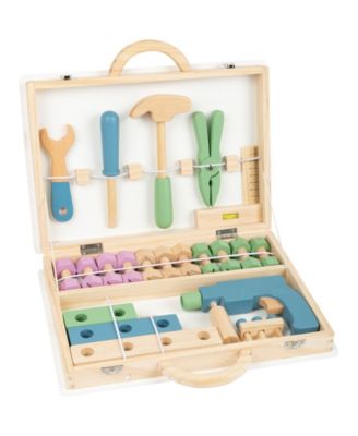 Small Foot Wooden Toys Premium Nordic Toolbox Playset