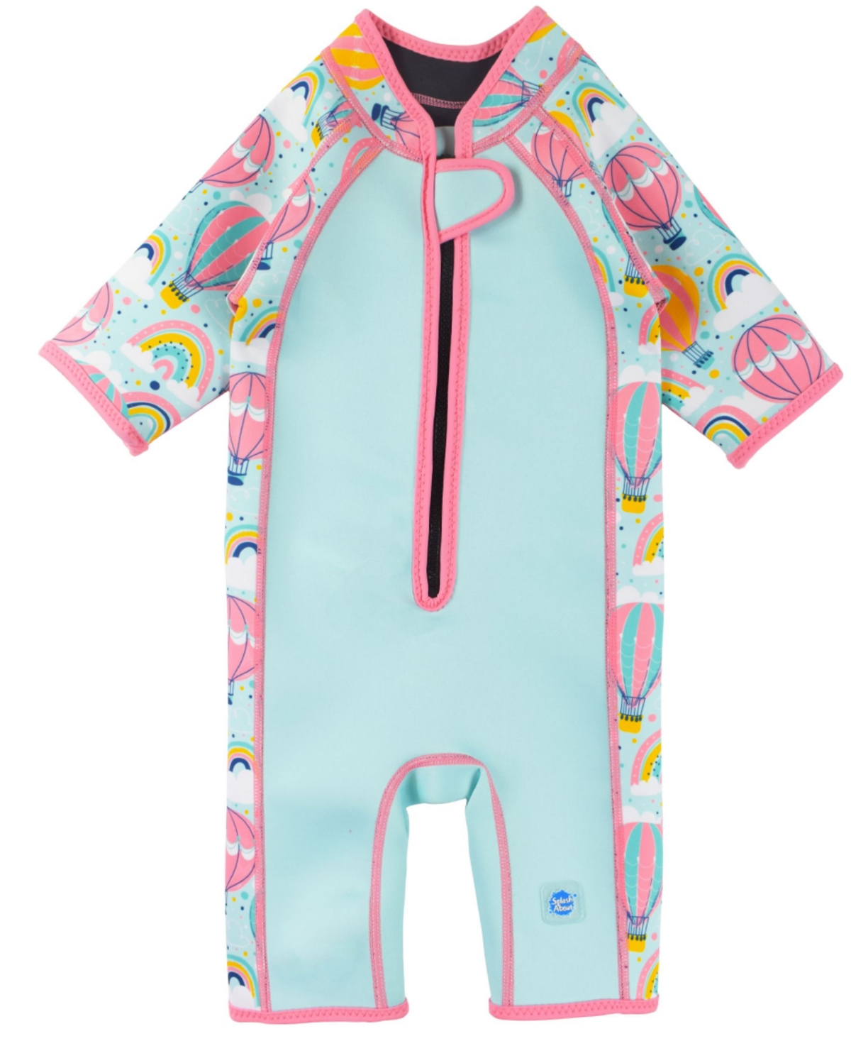 Splash About Baby Boys And Girls Shorty Wetsuit Swimsuit In Up Away