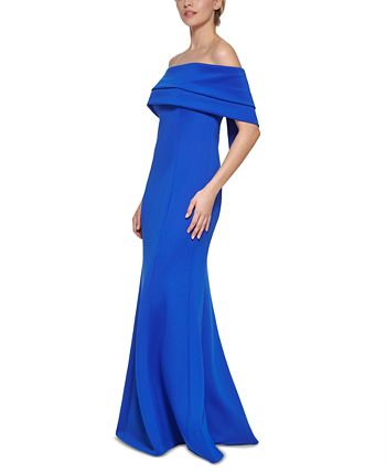 Vince Camuto Off-The-Shoulder Gown - Macy's