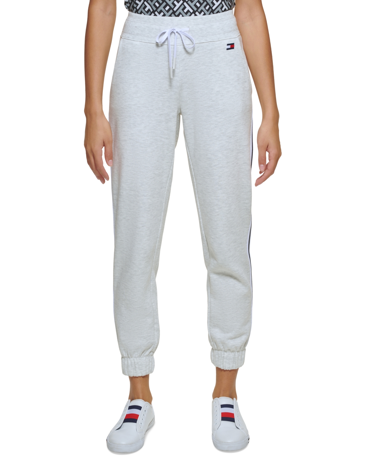 Tommy hilfiger side stripe joggers outlet