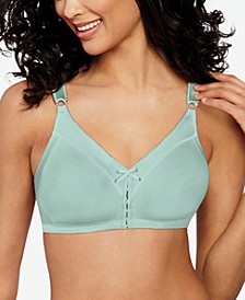 Double Support Cotton Wireless Bra with Cool Comfort 3036