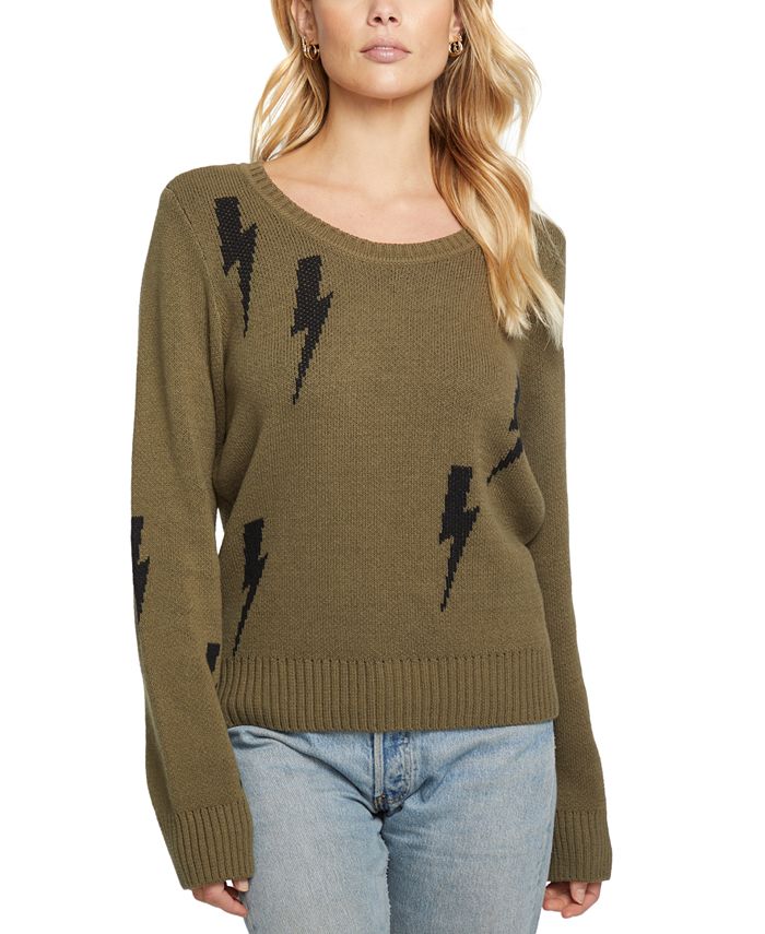 Lightning bolt deals sweater women's