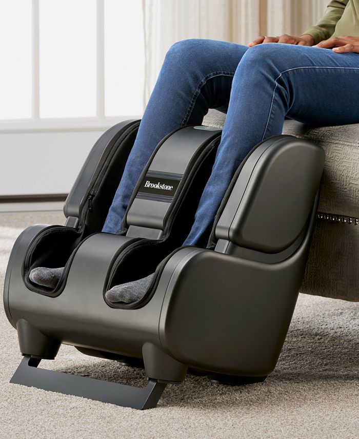 Brookstone FS4 Therasqueeze Foot & Calf Massager Macy