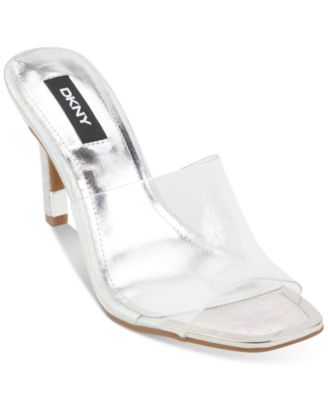 dkny block heels