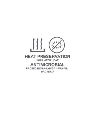 Men's Heat Retaining Contrast Trim Pajama Pants