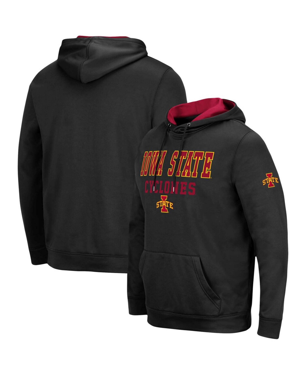 Colosseum men's duke blue shop devils fleece pullover black hoodie