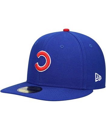 New Era Chicago Cubs Upside Down 59FIFTY Fitted Hat Blue