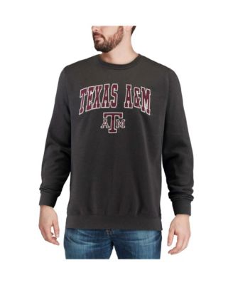 Men's Texas A M Aggies Arch Logo Crew Neck Sweatshirt