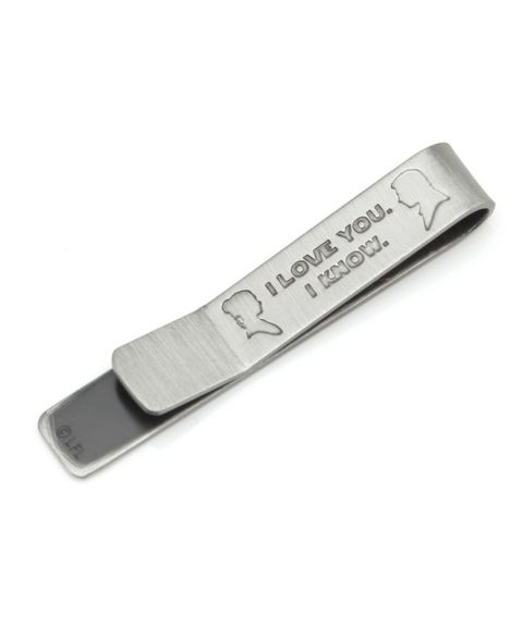 Зажим для галстука Cufflinks Inc. Star Wars I Love You I Know Hidden Message