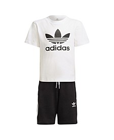 Toddler Boys Adicolor Shorts and T-shirt Set, 2 Piece