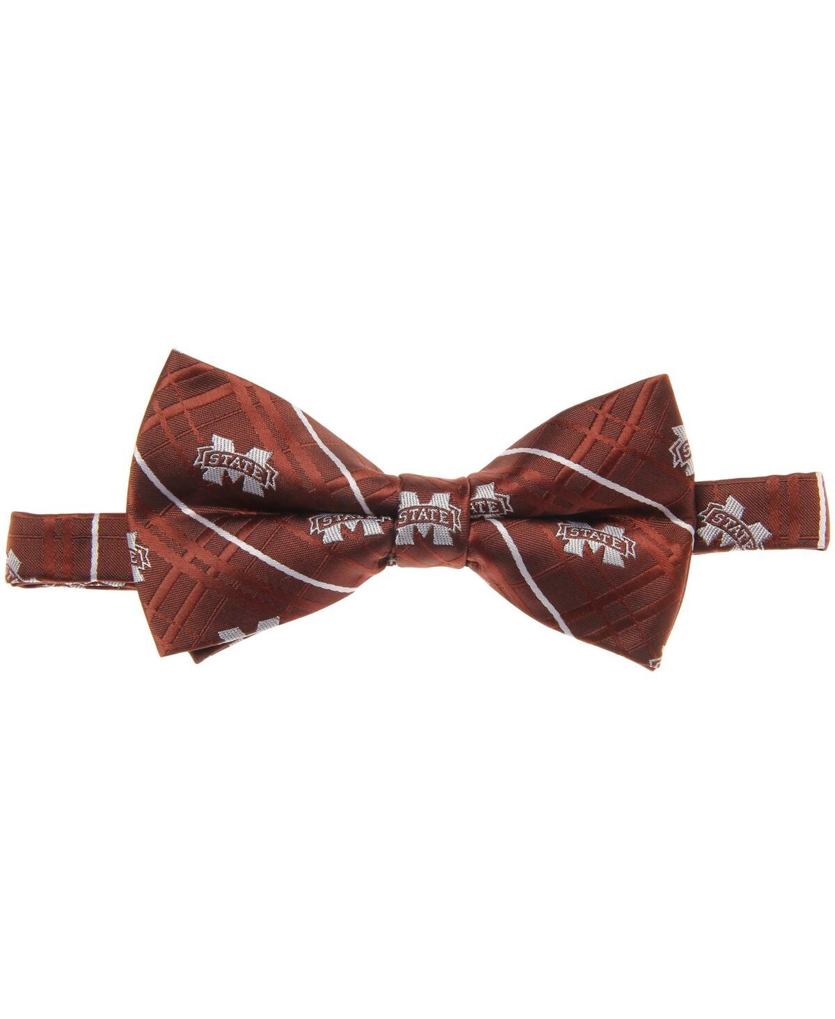 Men's Maroon Mississippi State Bulldogs Oxford Bow Tie - Maroon