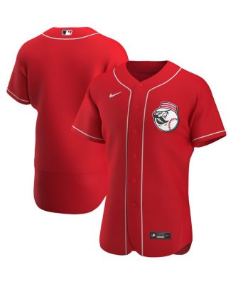 Cincinnati Reds Nike Scarlet Alternate Custom MLB Authentic Jersey
