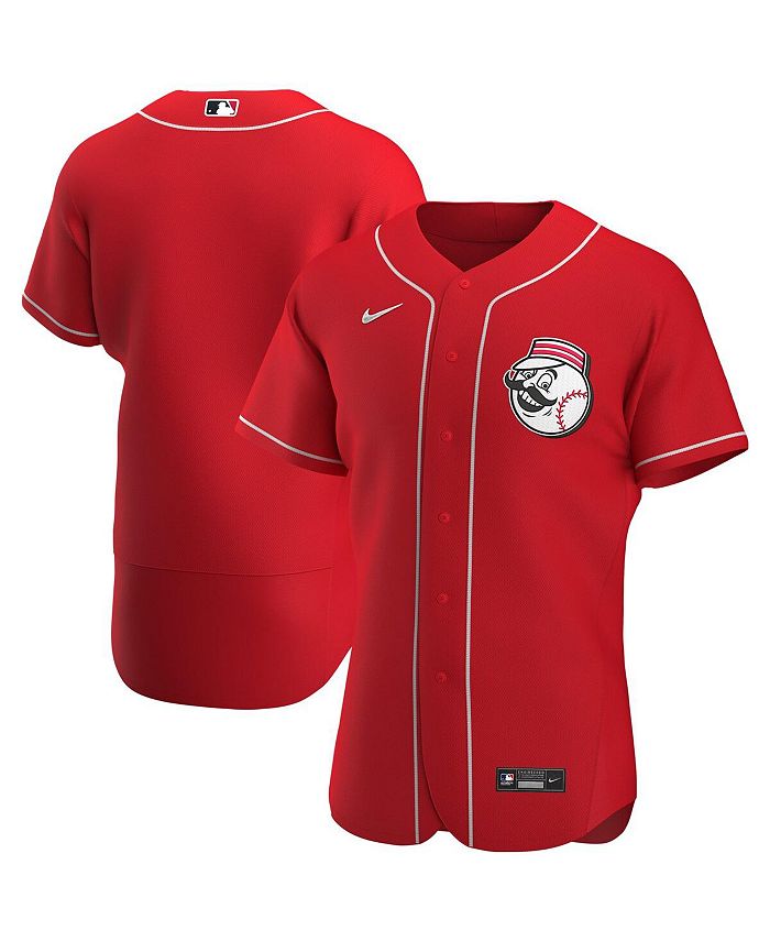 Nike Men's Scarlet Cincinnati Reds Alternate Authentic Team Logo