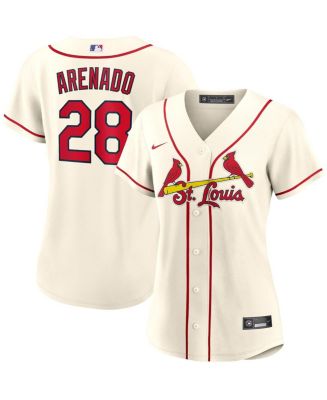 Nike Women's Nolan Arenado Cream St. Louis Cardinals Alternate Replica ...