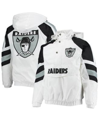 Vintage - Men - Starter Raiders Puffer Jacket - Black/Grey/White - Nohble