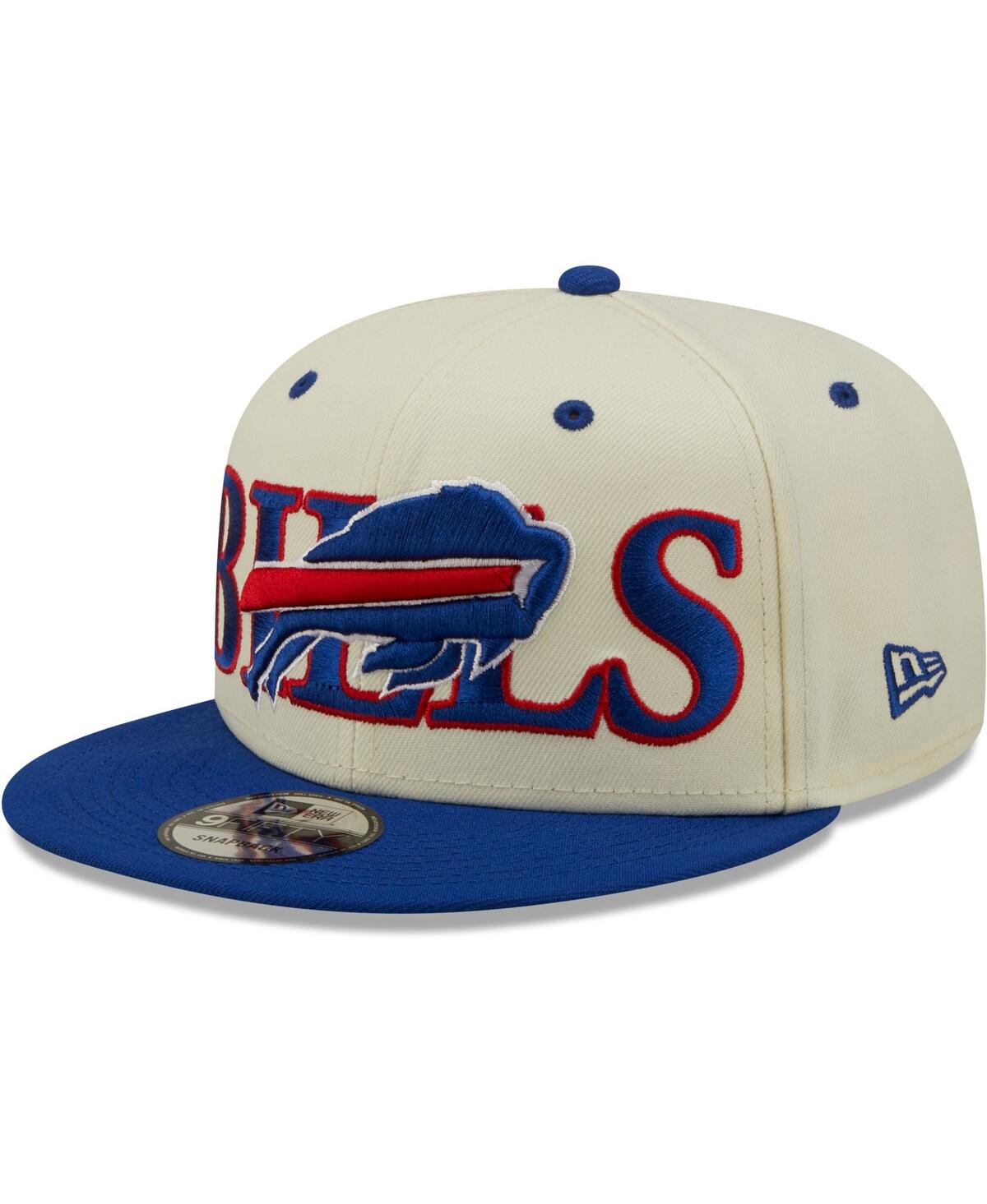 New Era Men's Cream And Royal Buffalo Bills Twotone Chrome Classic