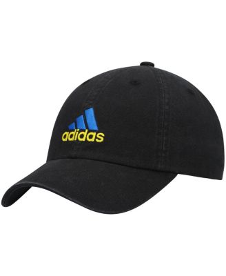 black adidas dad hat