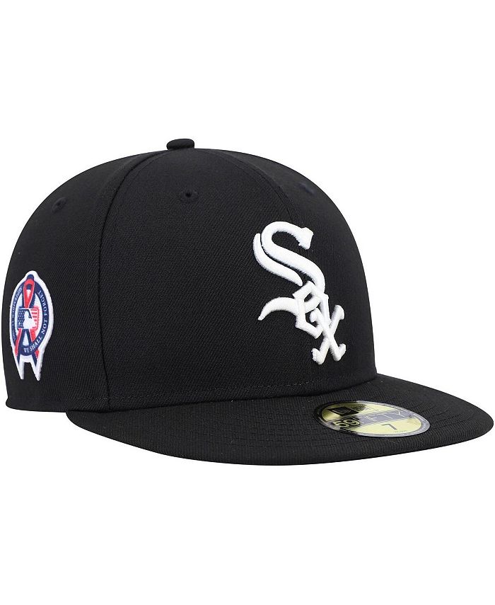 New Era Chicago White Sox Black & Red 59FIFTY Fitted Cap - Macy's