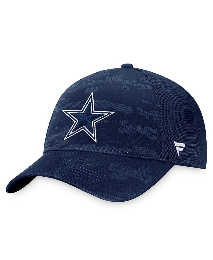 Fanatics Men's Navy Dallas Cowboys Throwing Shade Camo Trucker Snapback