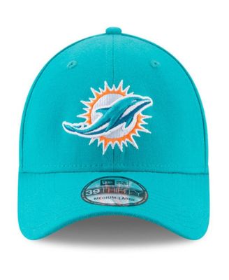 Men's Aqua Miami Dolphins 39THIRTY Flex Team Classic Hat