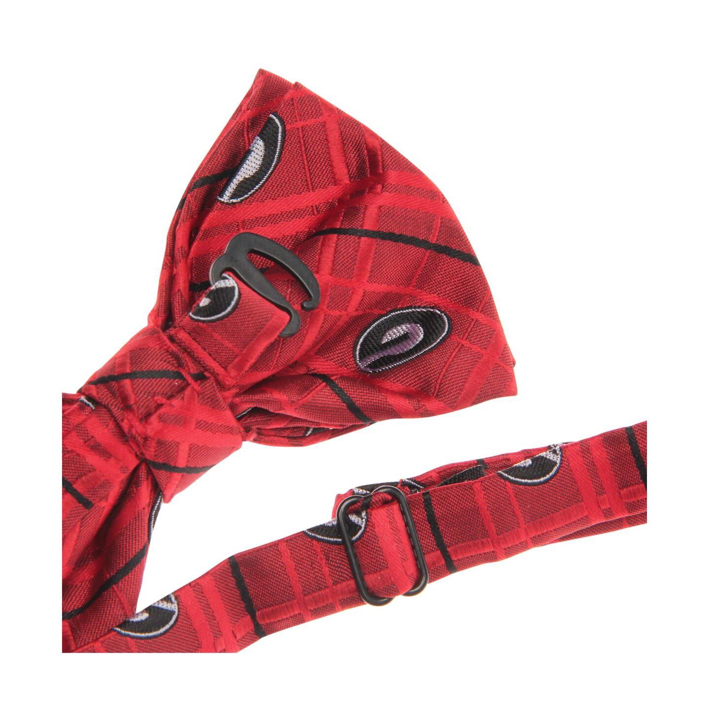 Мужской галстук-бабочка Eagles Wings NCAA Oxford Bow Tie, цвет: Малиновый — фото 5