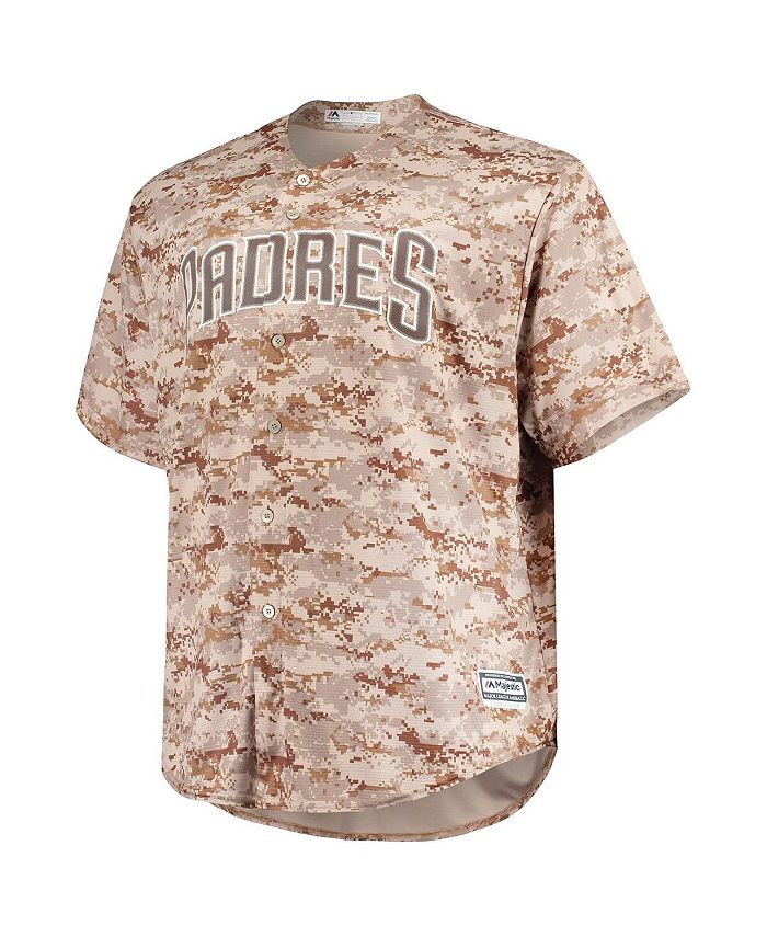 Majestic Men's Camo San Diego Padres Alternate Official Team Jersey