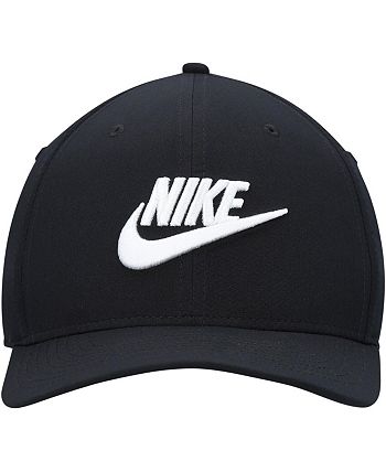 Nike Men's Black Classic99 Futura Swoosh Performance Flex Hat - Macy's