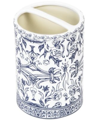 Damask Toothbrush Holder