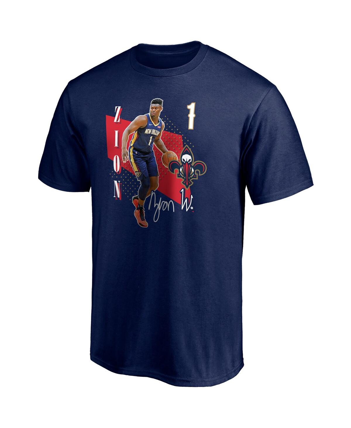Men's Zion WilliamsonNew Orleans Pelicans Pick Roll T-shirt - Navy