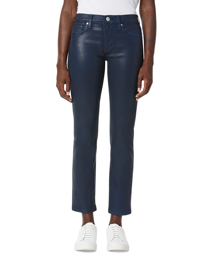 Hudson Jeans Nico Coated Straight Ankle Jeans Macy's