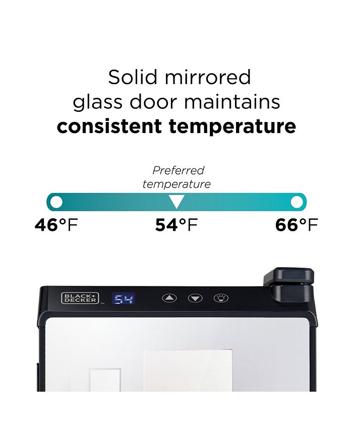 Black & Decker 8 Bottle Capacity Wine Cellar with Mirror Door Macy's