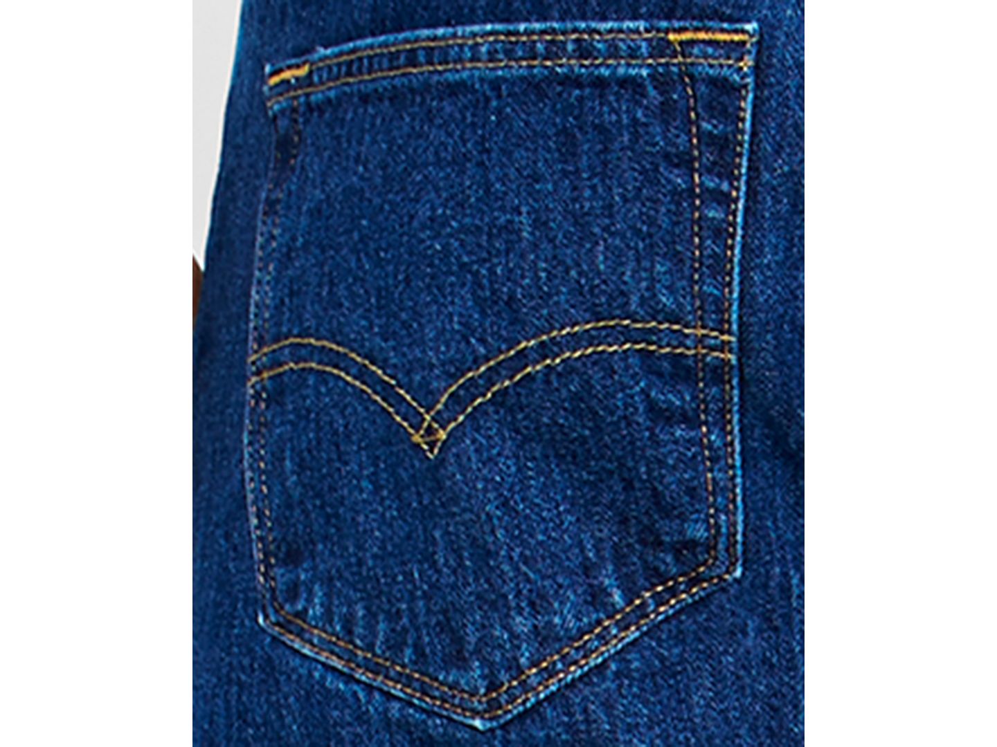 Мужские джинсы Levi's Big and Tall 501 Original Fit, цвет: Тёмный стоунвош — фото 5