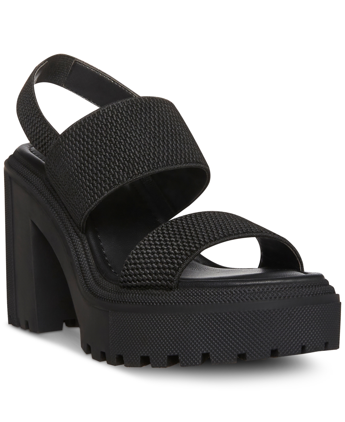 women's ridley lug sole logo flat sandals