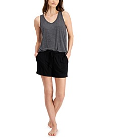 Super-Soft Essential Pajama Shorts, Created for Macy's