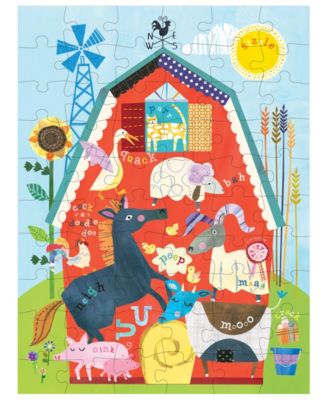 Lang - Busy Barnyard Floor Puzzle