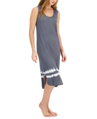 Photo 1 of NWT SIZE XS Alfani Side-Slit Sleeveless Chemise Nightgown, RAYON/SPANDEX