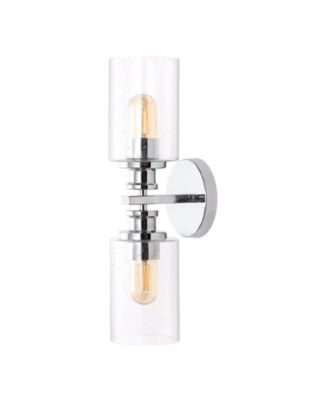 Jules Edison Cylinder 2-Light Farmhouse Contemporary LED Vanity