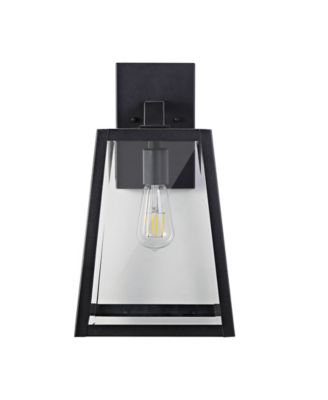 Pasadena Modern Industrial Angled LED Outdoor Lantern