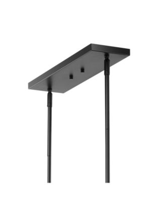 Luca Parisian 7-Light Modern Glam Iron Globe Linear LED Pendant