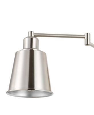 Cary Iron Contemporary Swing Arm Wall Light