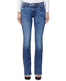 Beth Mid Rise Baby Bootcut Jeans