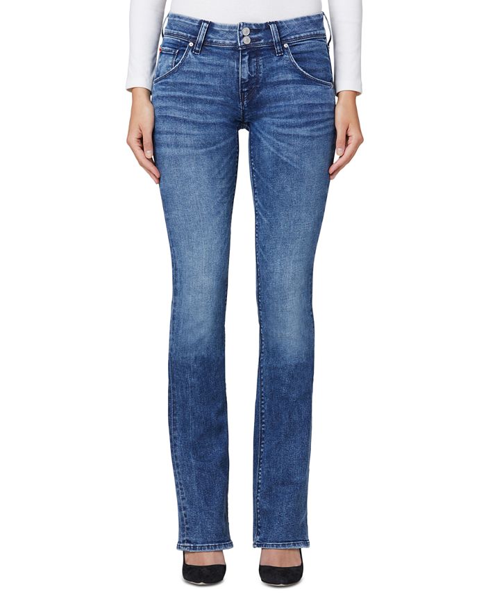 Hudson Jeans Beth Mid Rise Baby Bootcut Jeans - Macy's