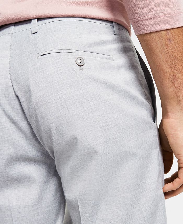 Alfani Men's SlimFit Stretch Solid Suit Pants, Created for Macy's