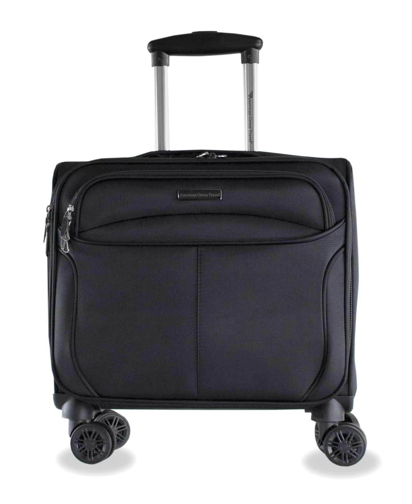 Чемоданы American Green Travel Madison 17" Carry-On Spinner Laptop Briefcase — фото 1