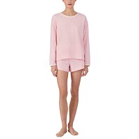 Lauren Ralph Knit Twill Shorts Women's Pajamas Set