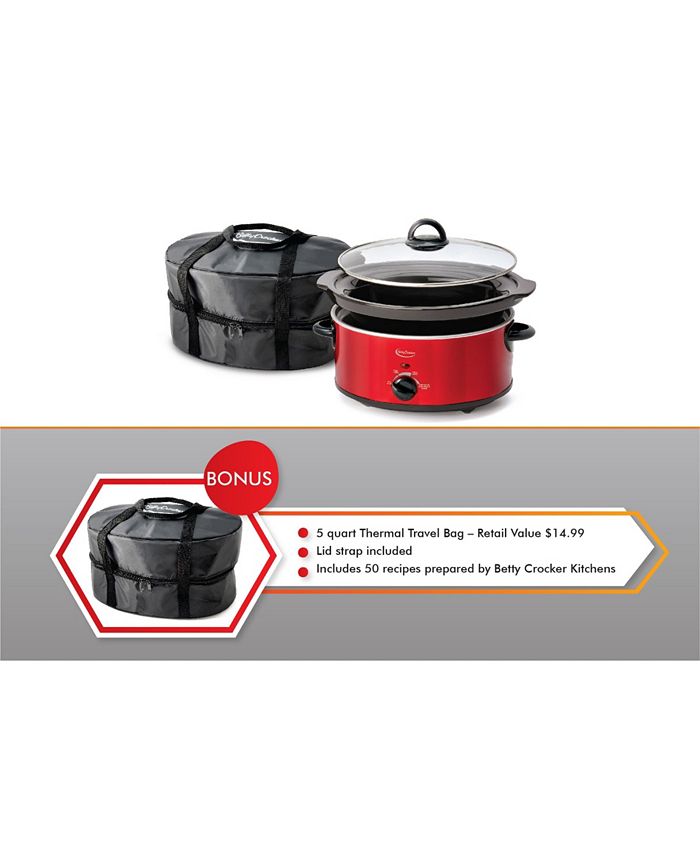 Betty Crocker 5 Quart Slow Cooker Macy's